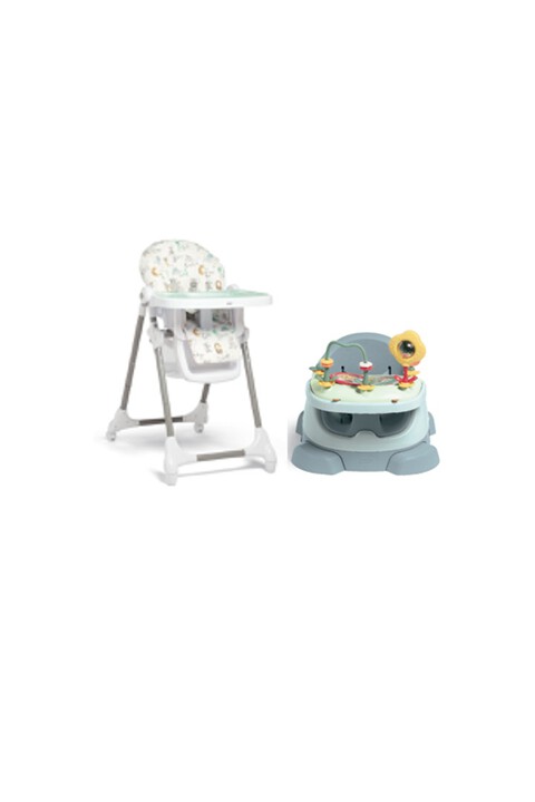 Baby Bug Bluebell with Animal Alphabet Highchair image number 1